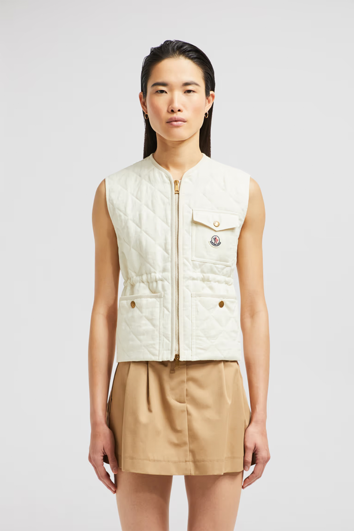 Moncler Damen Weste Vigny Weiss NATUR-WEISS Bild 3