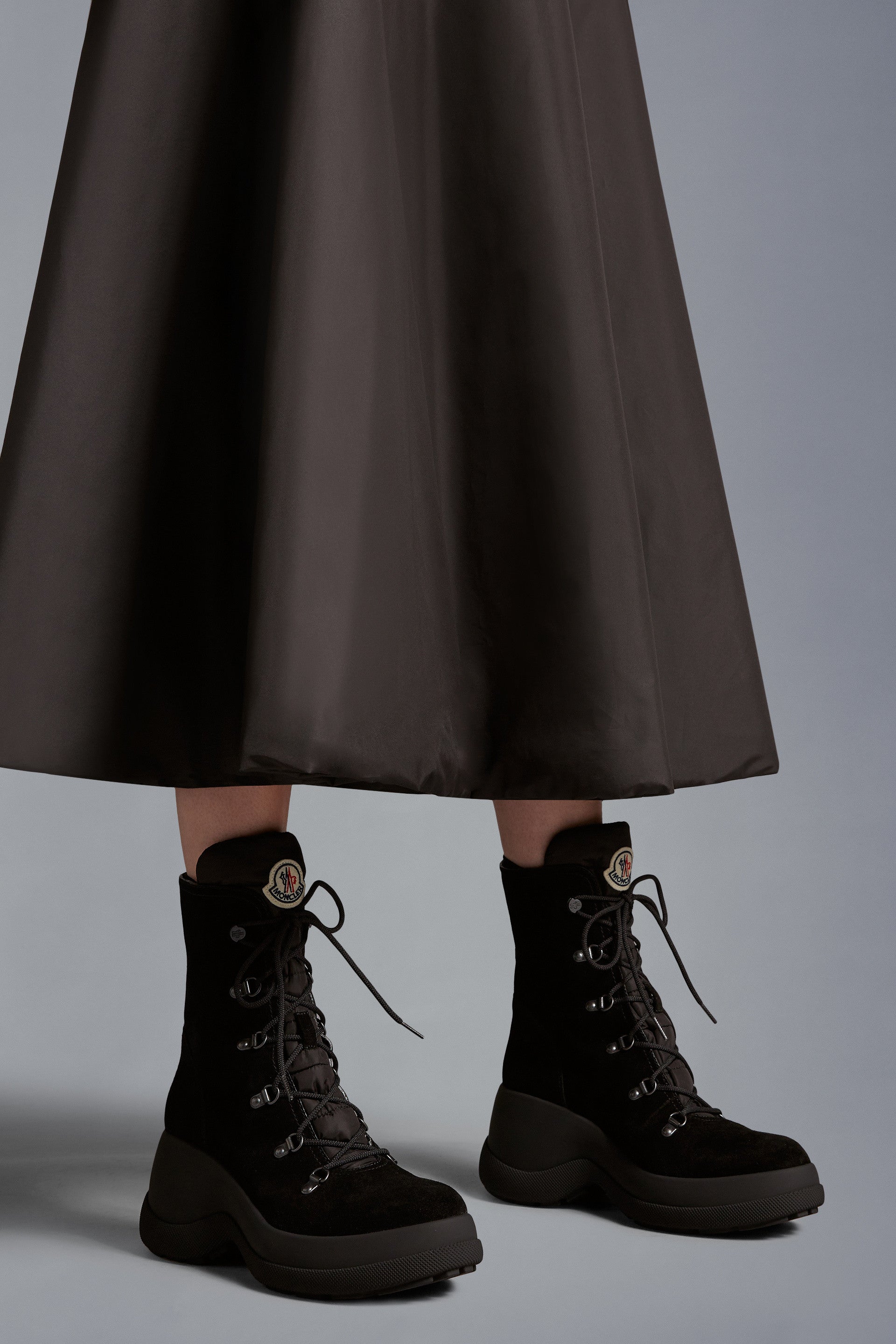 Moncler Damen Winterstiefel Resile Trek Schwarz SCHWARZ Bild 2