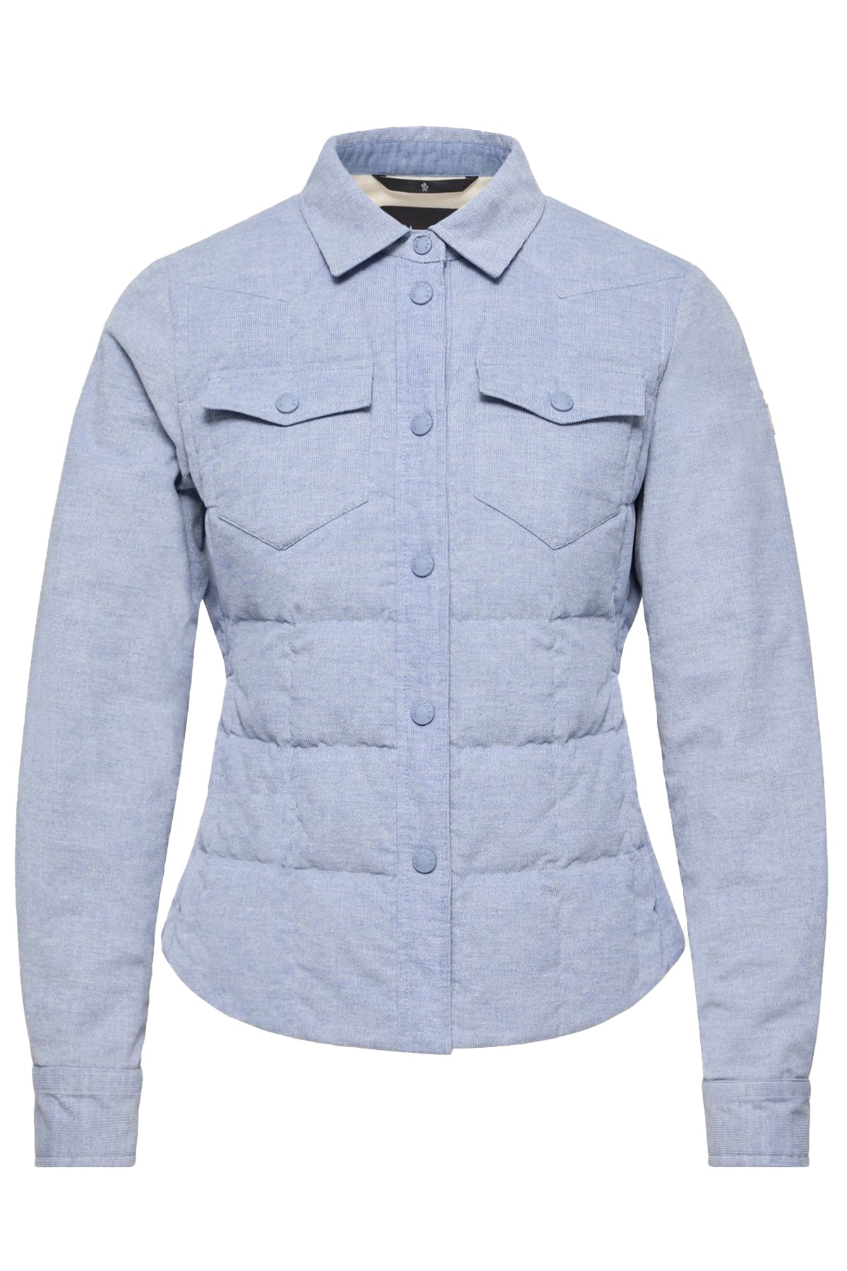 Moncler Grenoble Damen Daunen-Hemdjacke Nangy Hellblau HELLBLAU Bild 1