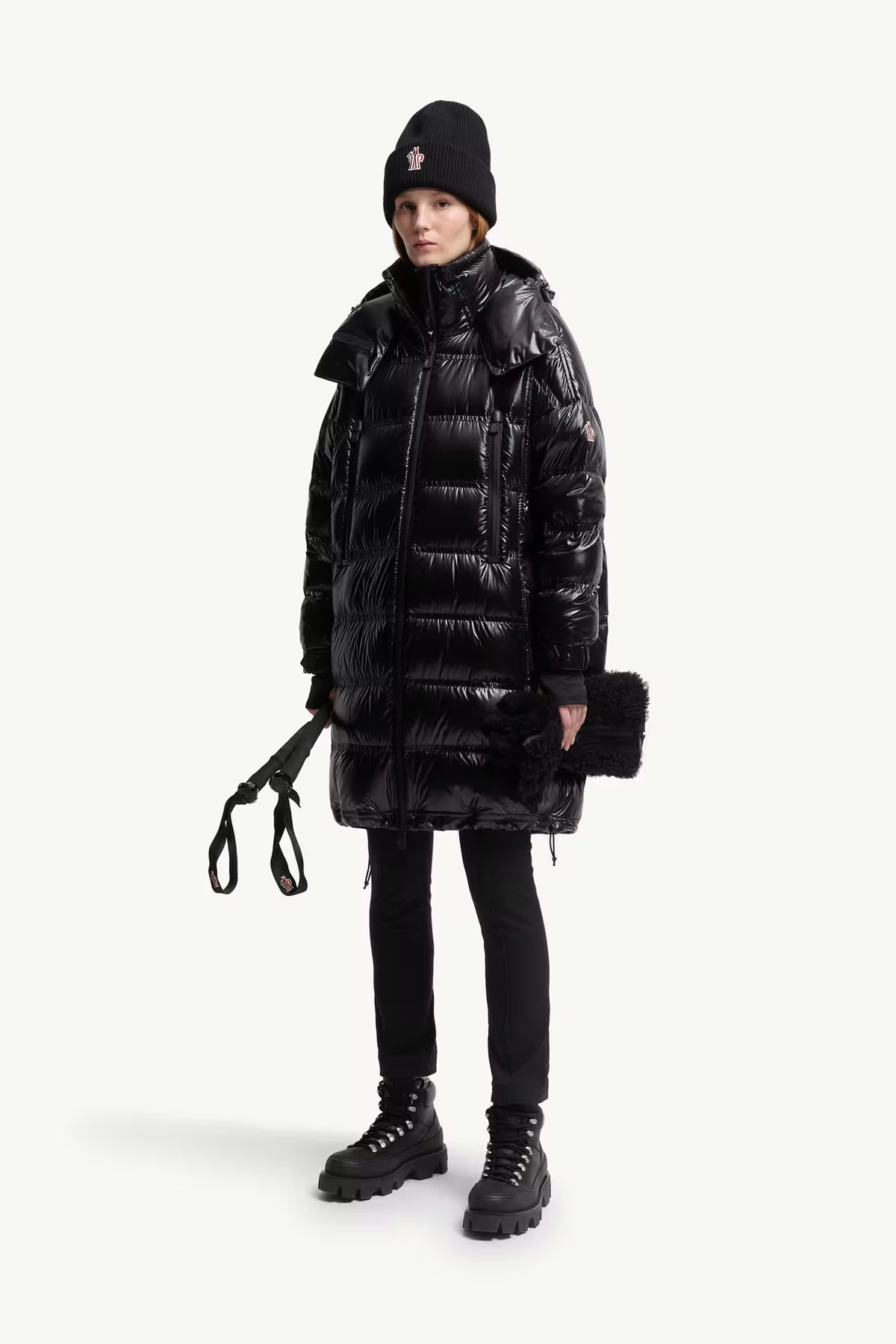 Moncler Grenoble Damen Daunenmantel Rochelair Schwarz 999 Bild 2