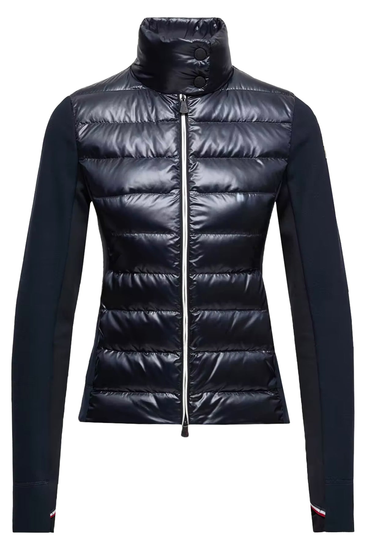 Moncler Grenoble Damen Fleecejacke mit Daunenfront Navy 742 Bild 1
