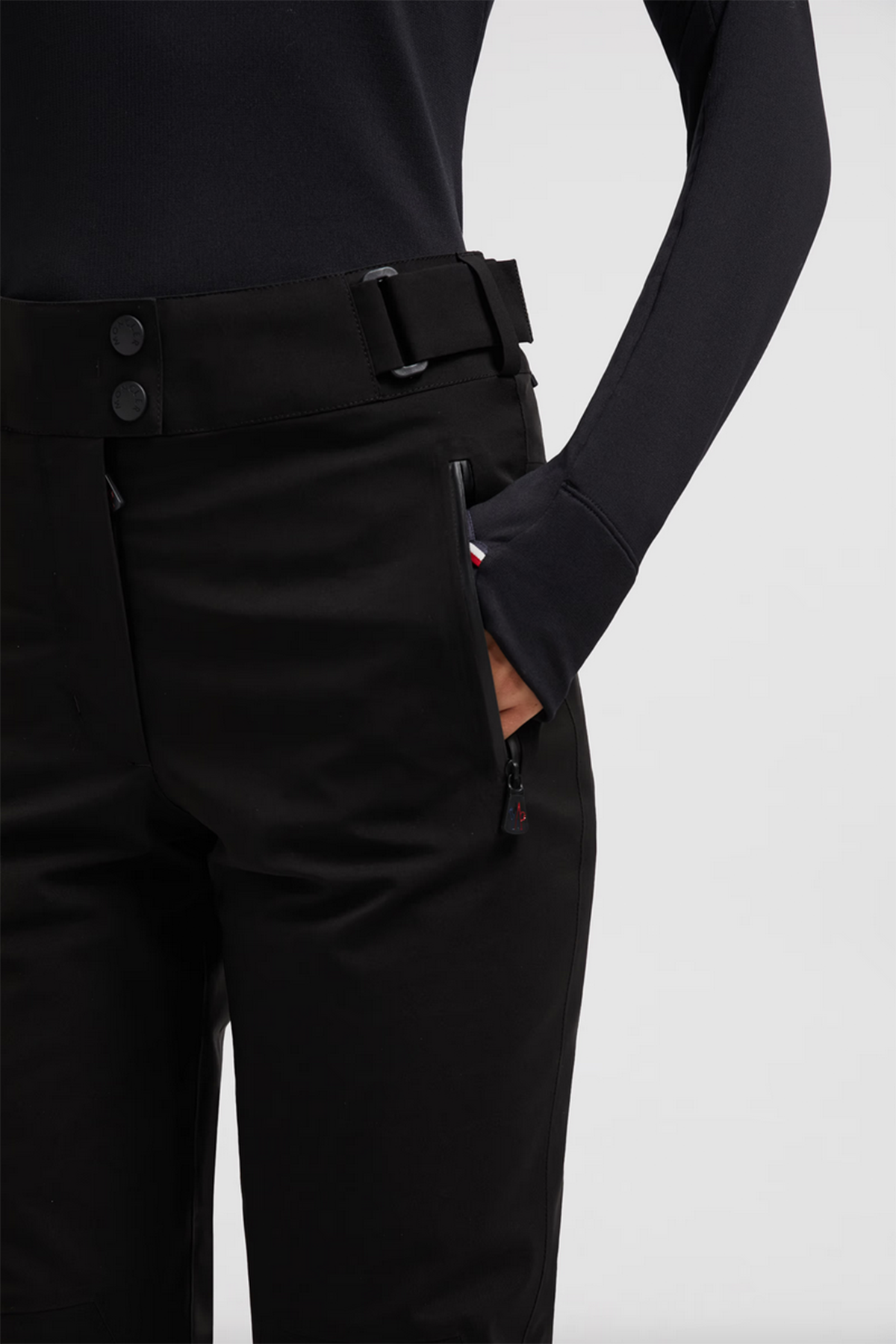 Moncler Grenoble Damen Gore-Tex Skihose Schwarz SCHWARZ Bild 5