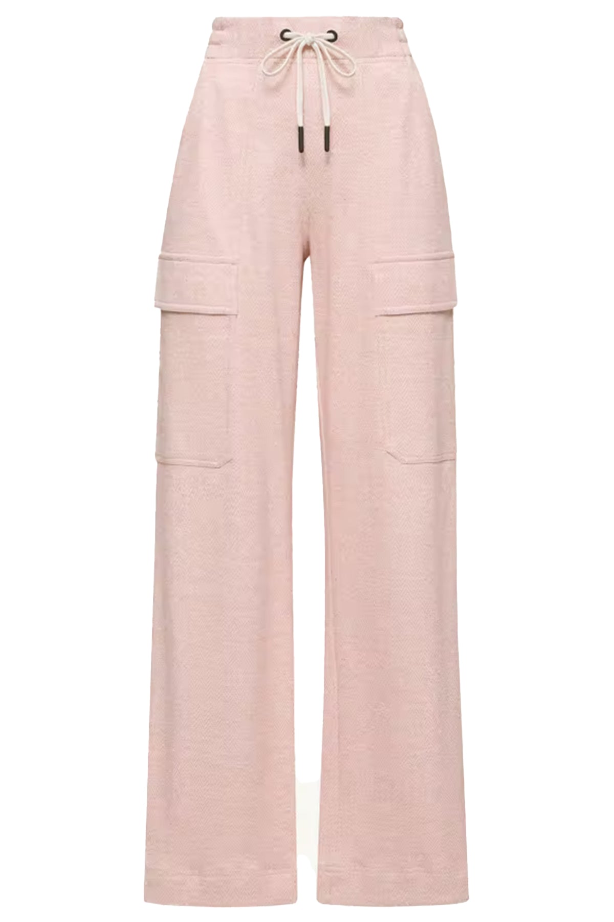 Moncler Grenoble Damen Jogginghose aus Leinen-Baumwoll-Mischgewebe Pink ROSA Bild 1