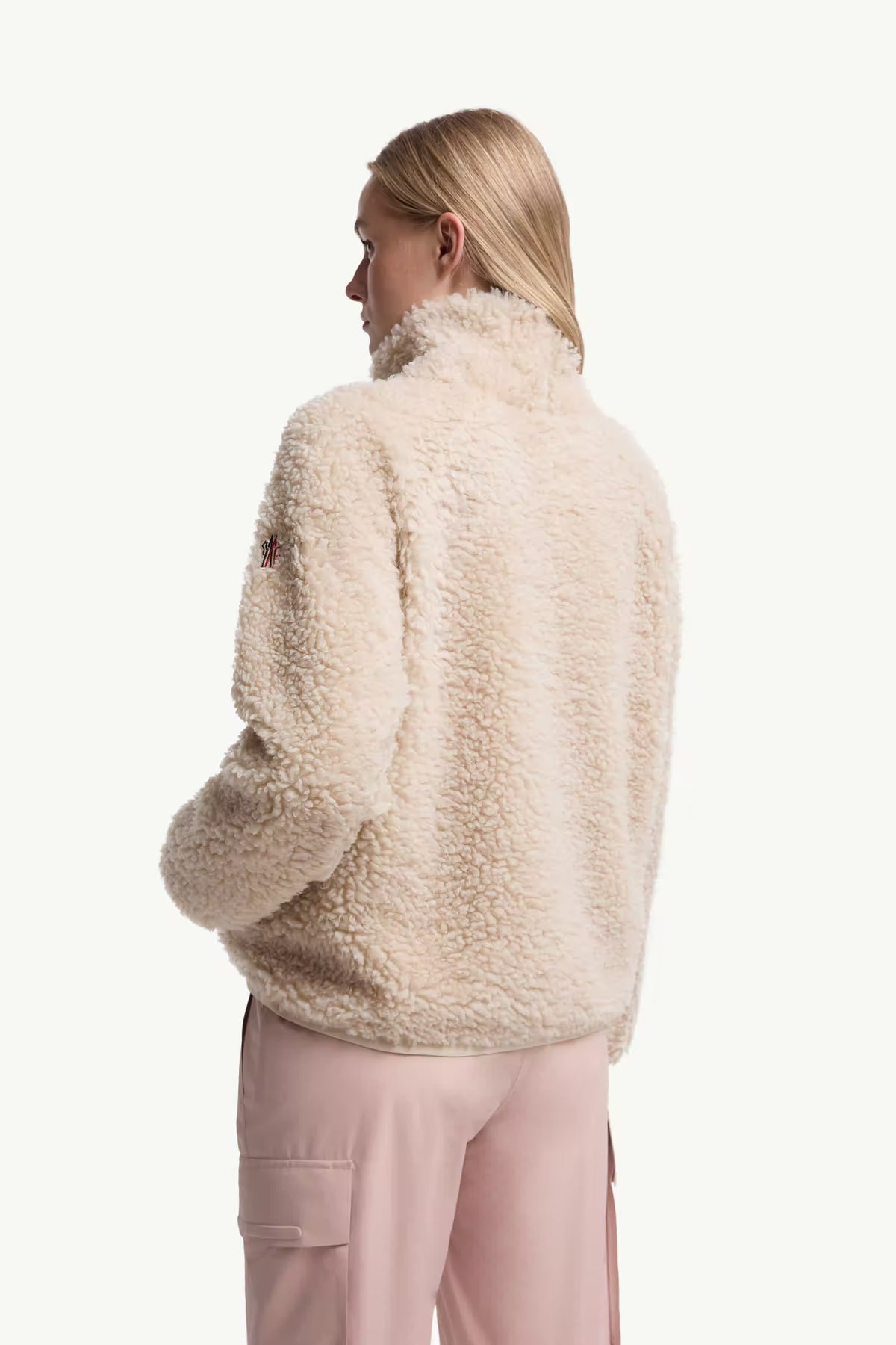 Moncler Grenoble Damen Rollkragenpullover Beige BEIGE Bild 4