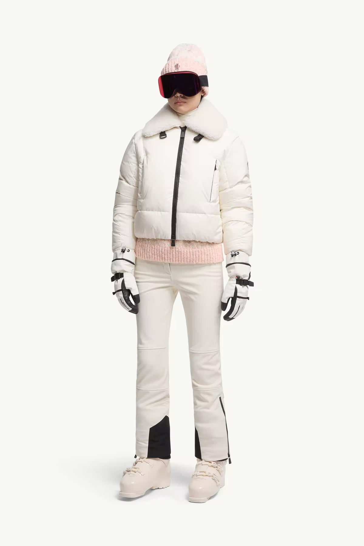 Moncler Grenoble Damen Skihose Weiss WEISS Bild 2