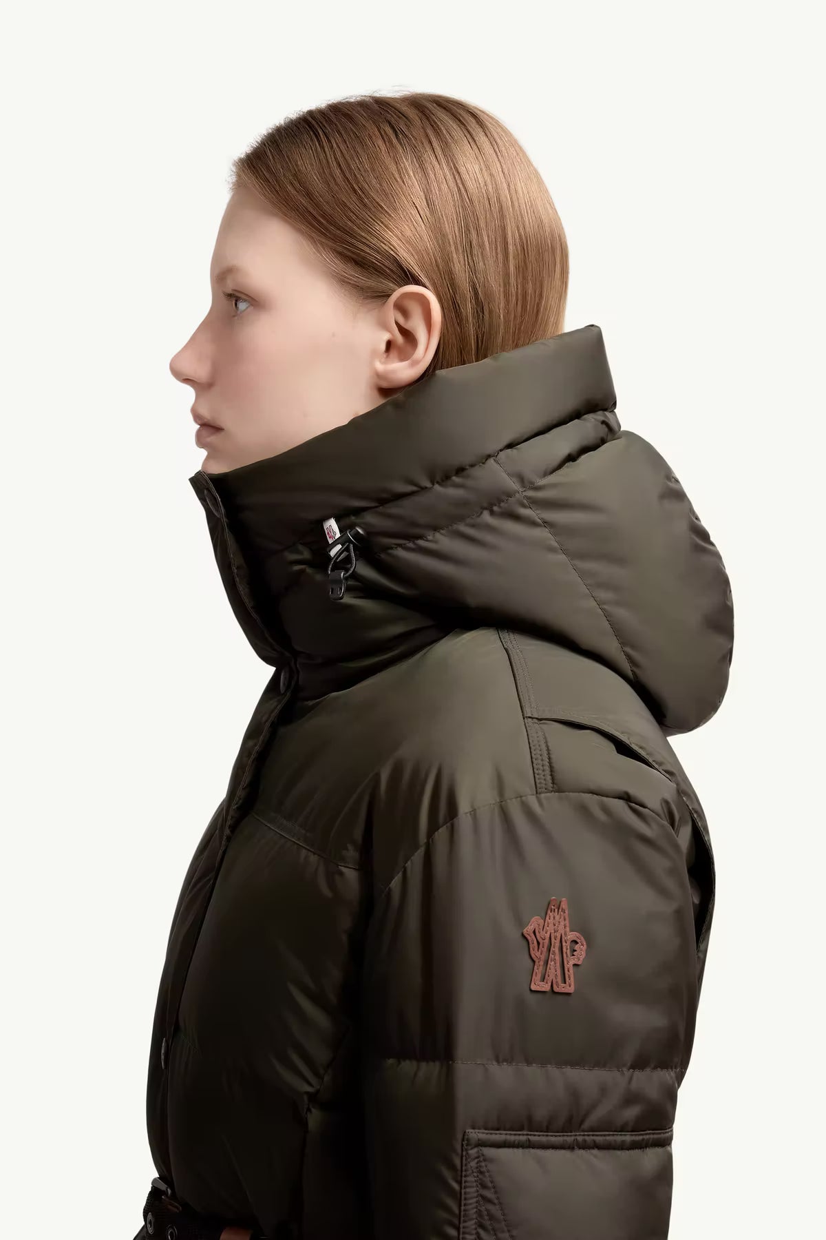 Moncler Grenoble Damen Skijacke Salastrains Olive GRÜN Bild 5