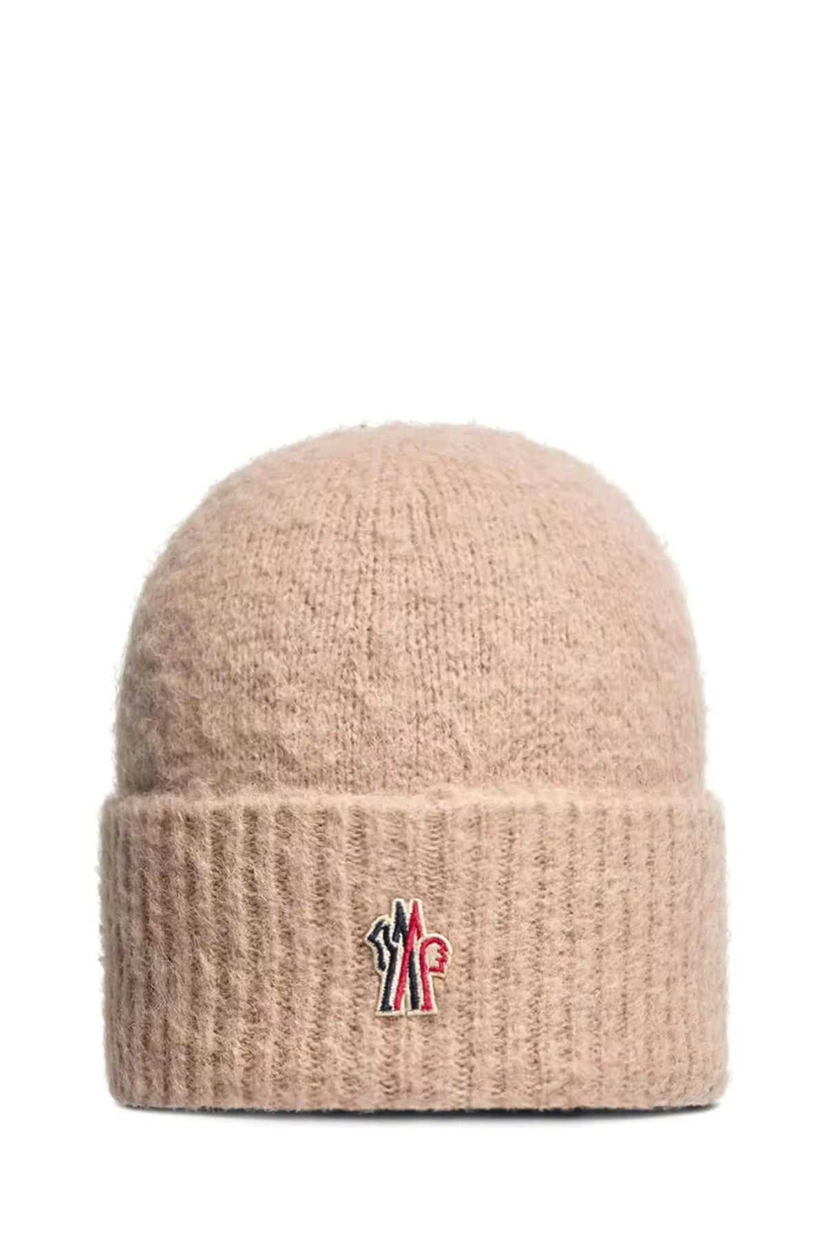 Moncler Grenoble Damen Strickmütze Beige 233 Bild 1