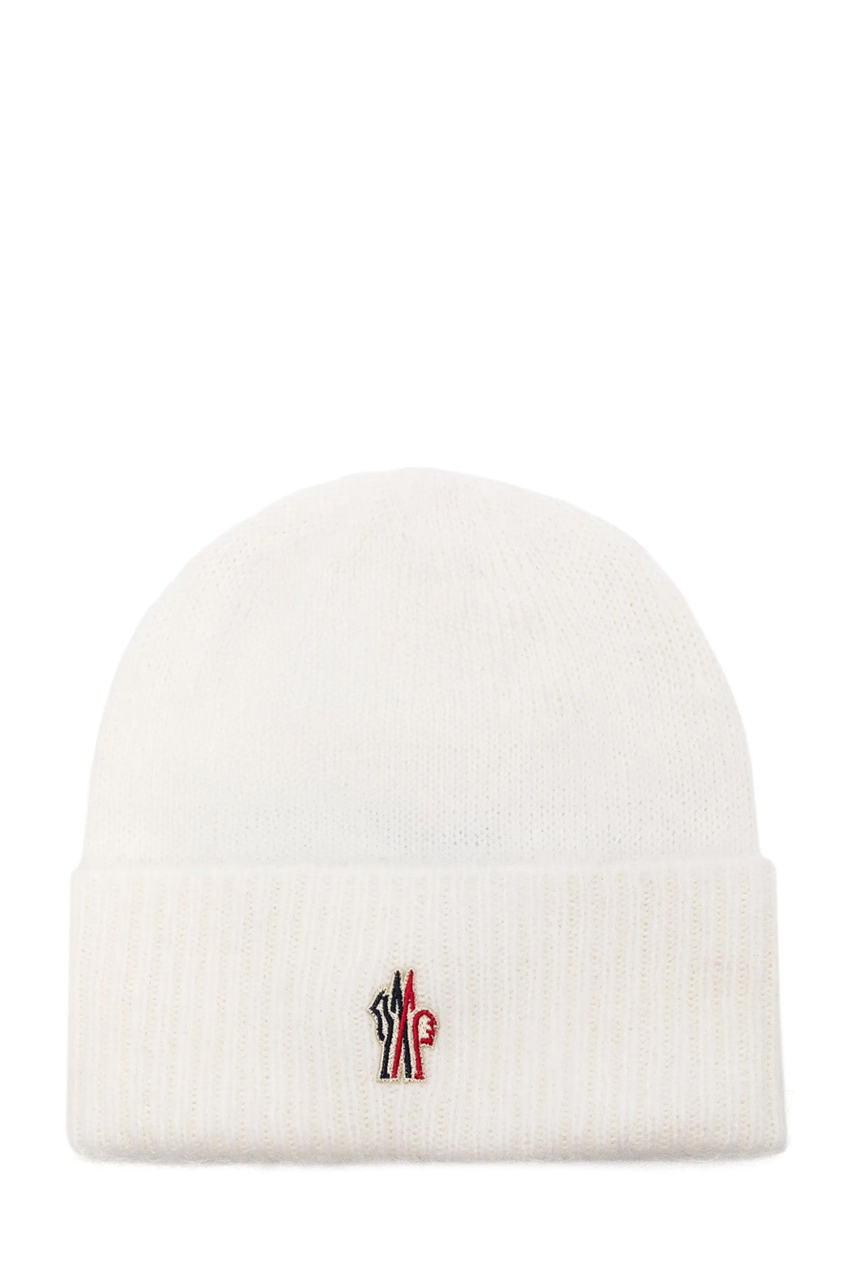Moncler Grenoble Damen Strickmütze Weiss 034 Bild 1