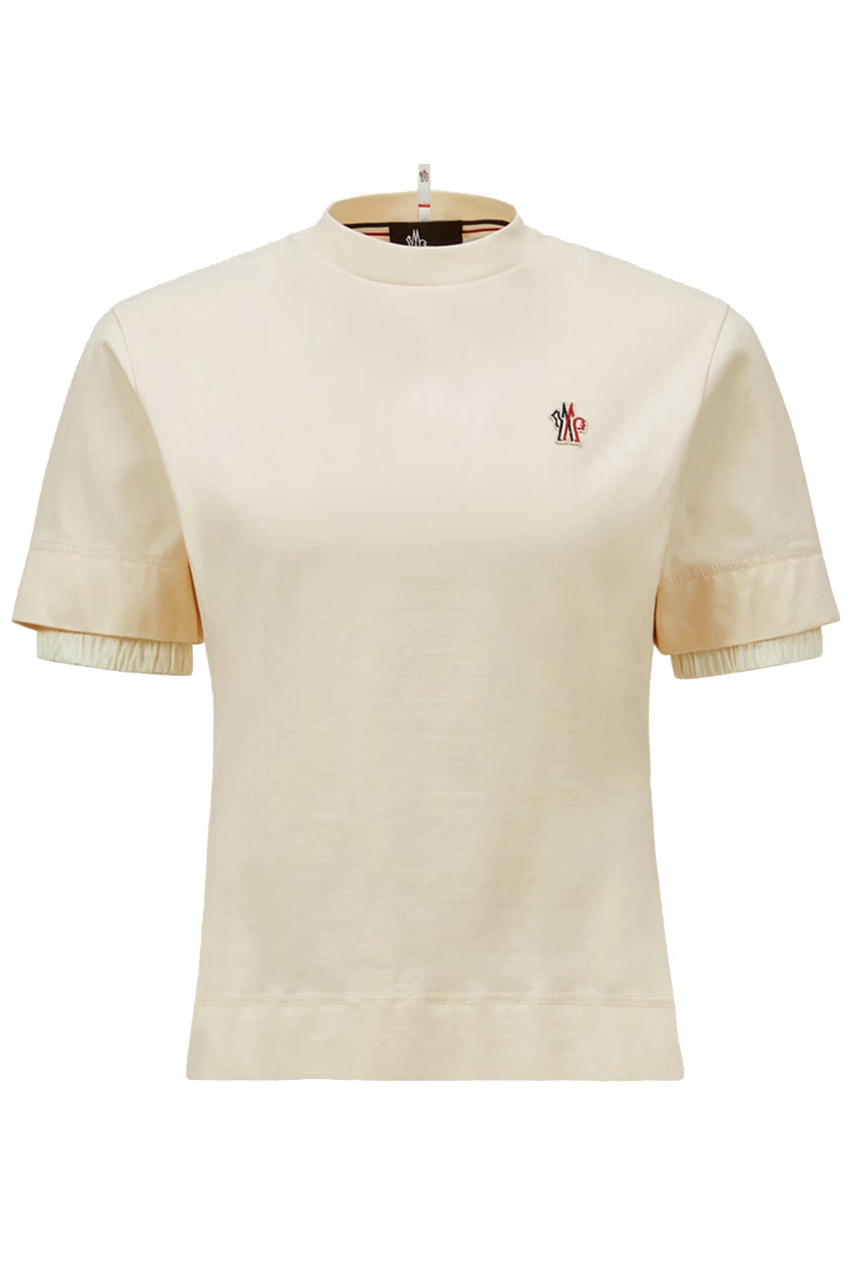 Moncler Grenoble Damen T-Shirt Natur-Weiss NATUR-WEISS Bild 1