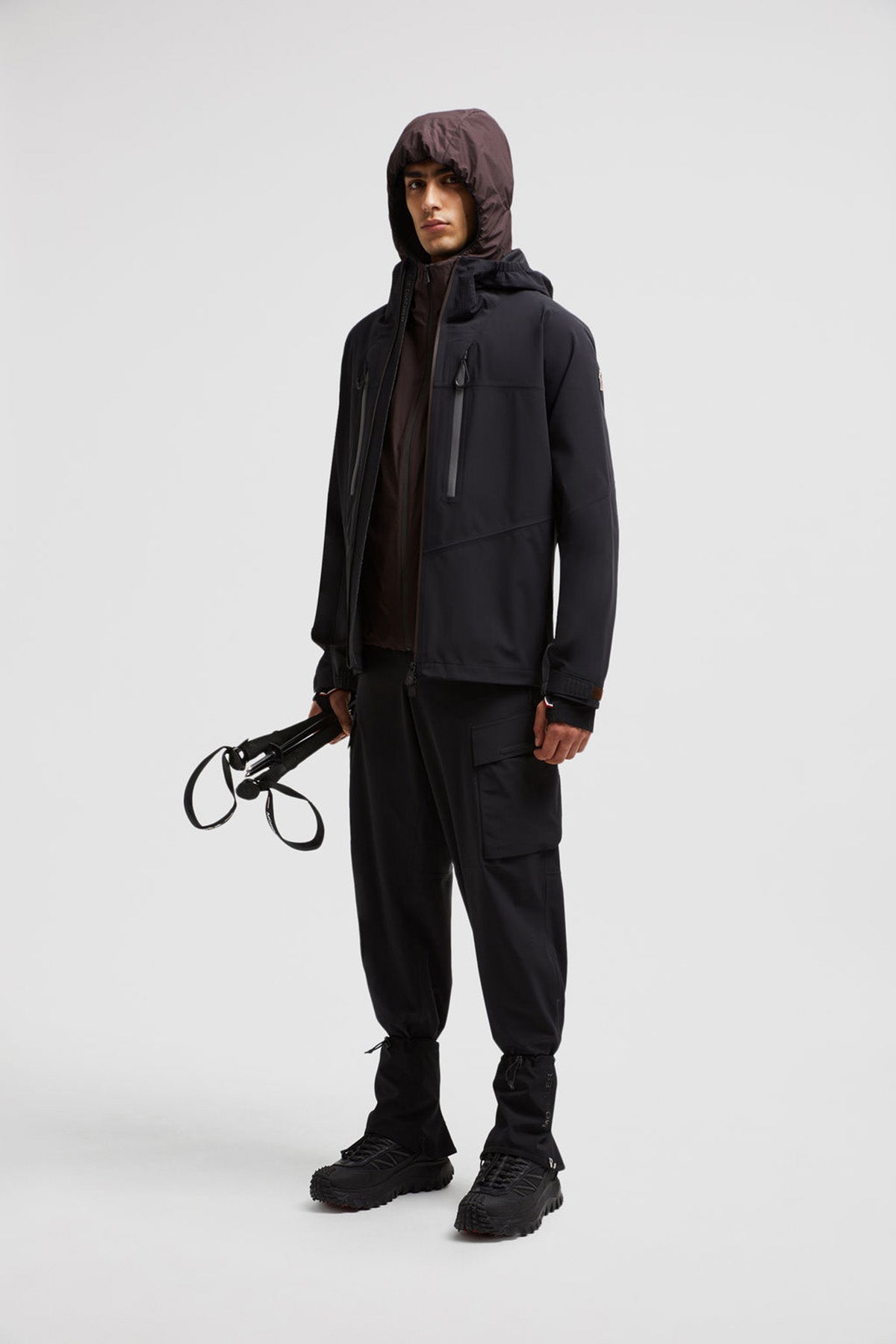 Moncler Grenoble Herren Cargohose Schwarz SCHWARZ Bild 2