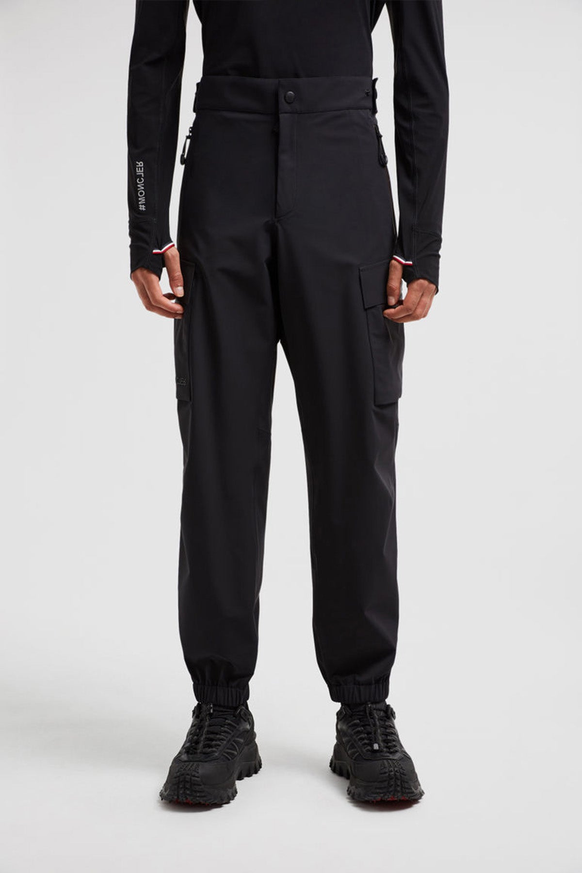 Moncler Grenoble Herren Cargohose Schwarz SCHWARZ Bild 3