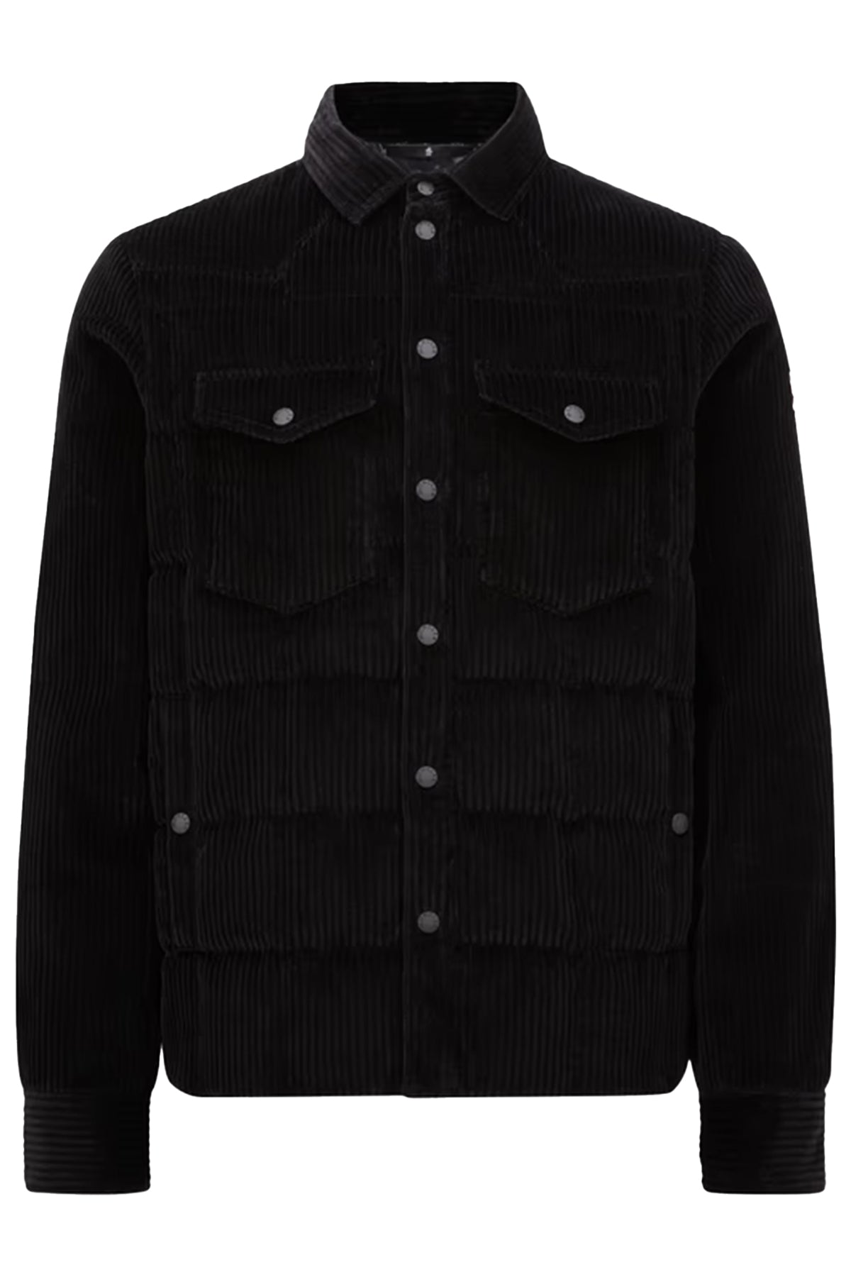 Moncler Grenoble Herren Daunen-Hemdjacke Gelt Schwarz SCHWARZ Bild 1