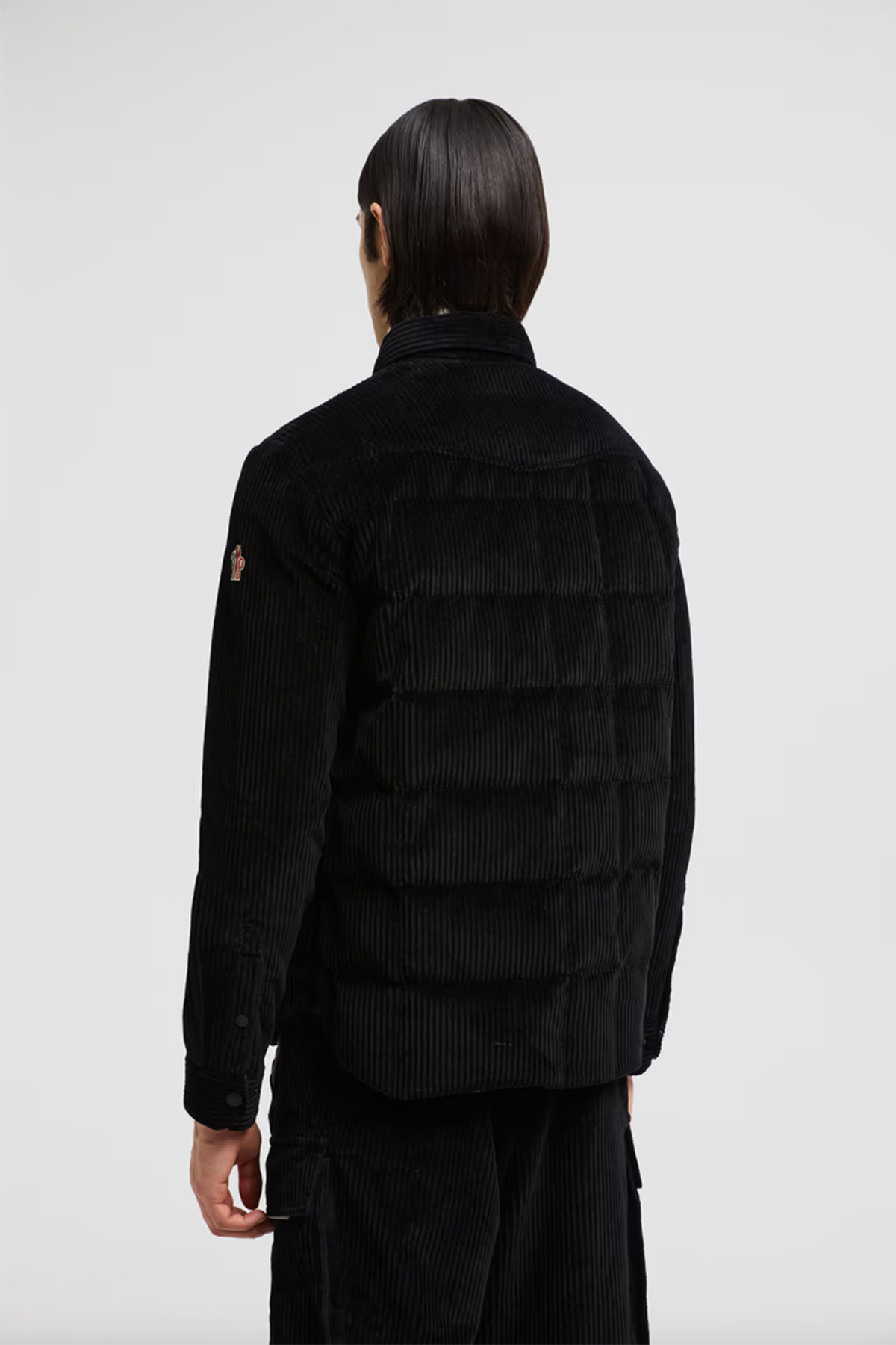 Moncler Grenoble Herren Daunen-Hemdjacke Gelt Schwarz SCHWARZ Bild 4