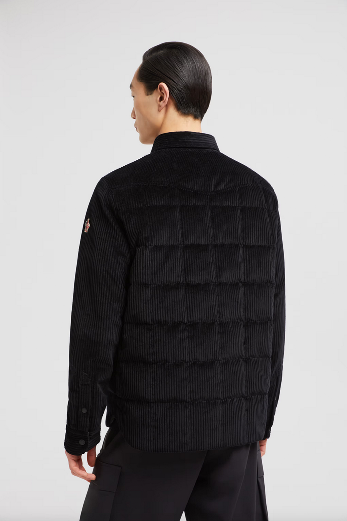 Moncler Grenoble Herren Daunen-Hemdjacke Gelt Schwarz SCHWARZ Bild 4