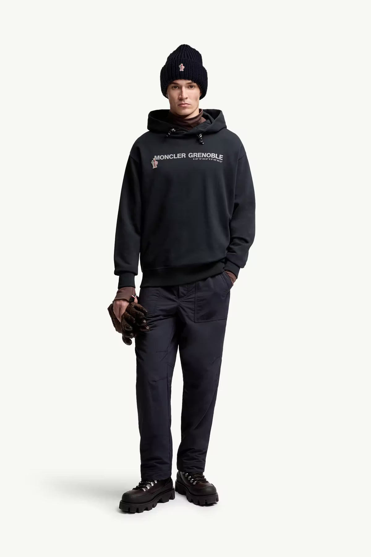 Moncler Grenoble Herren Hoodie Blau BLAU Bild 2