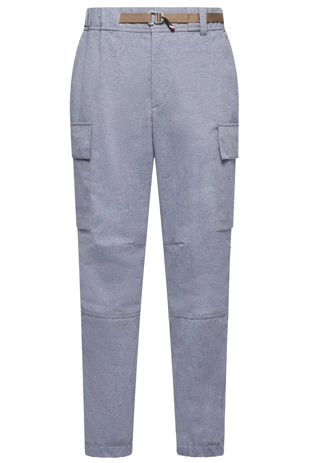 Moncler Grenoble Herren Hose aus Chambray Hellblau BLAU Bild 1