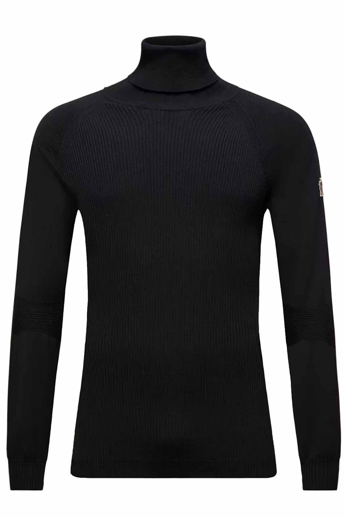Moncler Grenoble Herren Rollkragenpullover Schwarz SCHWARZ Bild 1