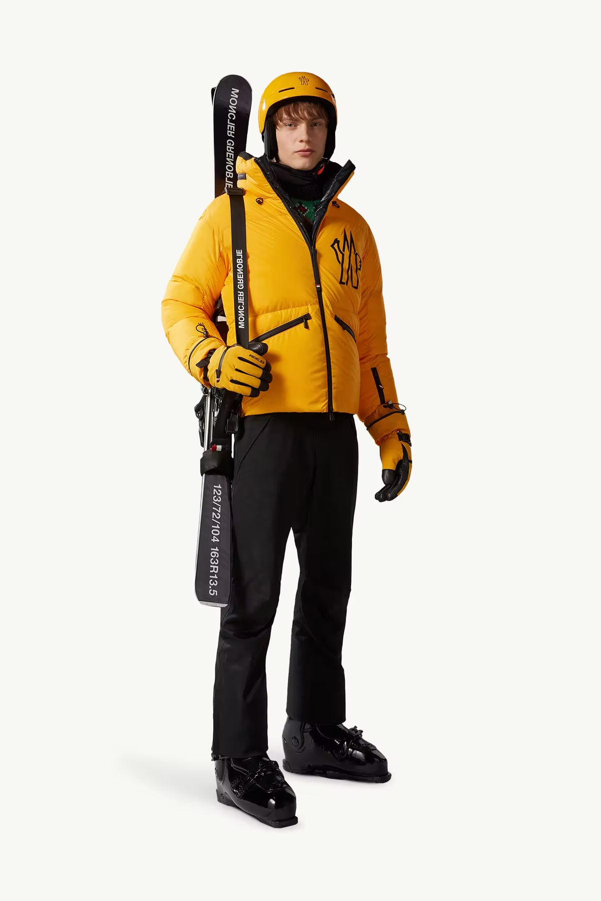 Moncler Grenoble Herren Skihose Schwarz SCHWARZ Bild 2
