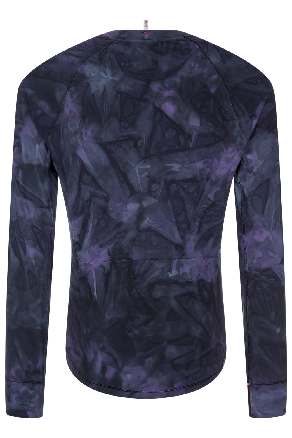 Moncler Grenoble Herren Skishirt Manica Lunga Blau/Lila blau Bild 2