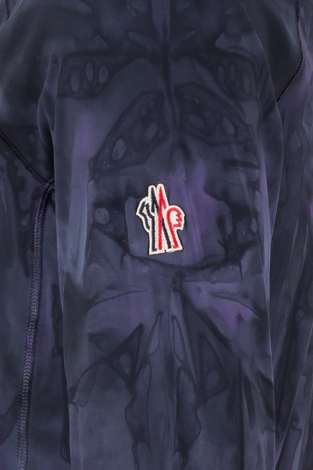 Moncler Grenoble Herren Skishirt Manica Lunga Blau/Lila blau Bild 4