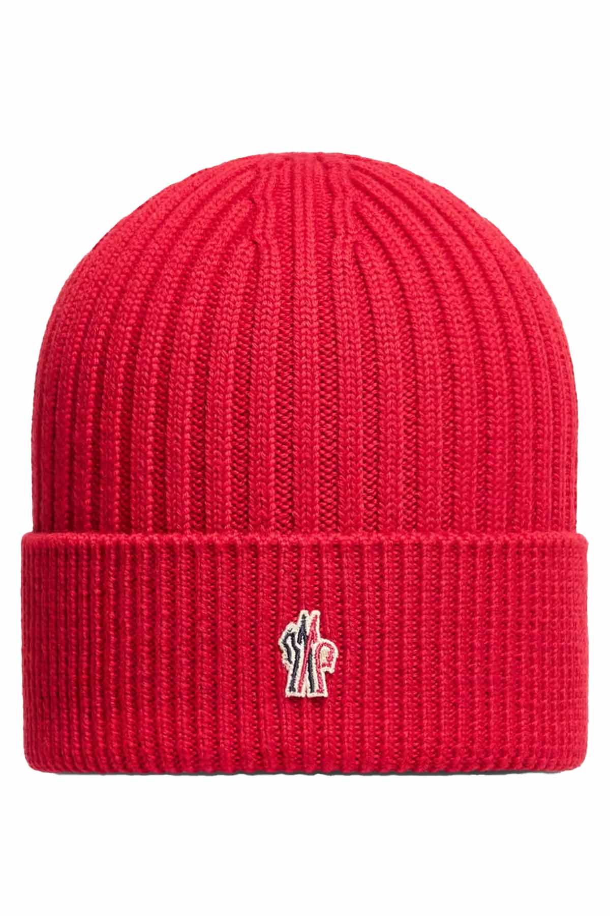 Moncler Grenoble Herren Strickmütze Rot ROT Bild 1