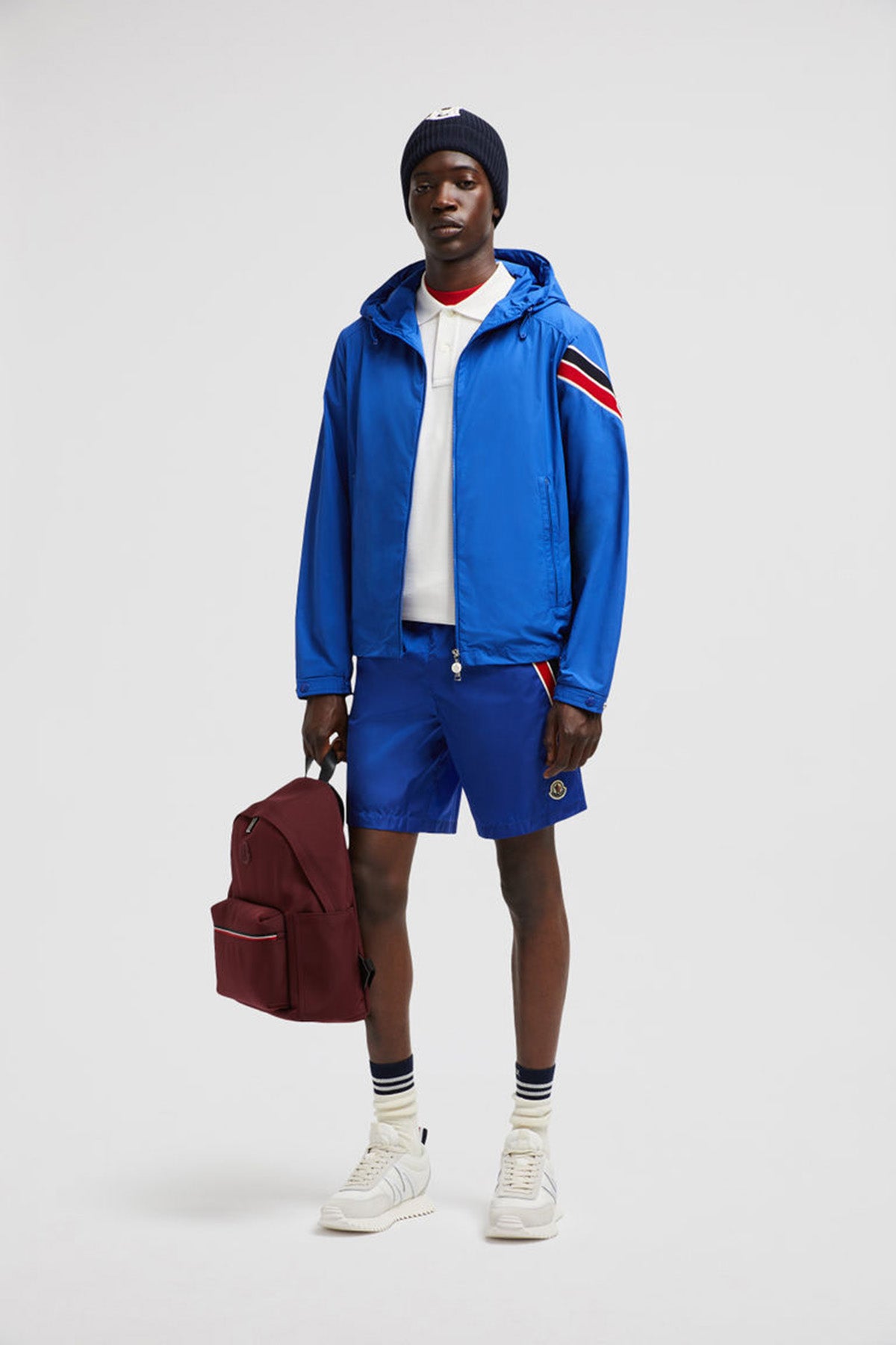 Moncler Herren Badeshorts Blau BLAU Bild 2