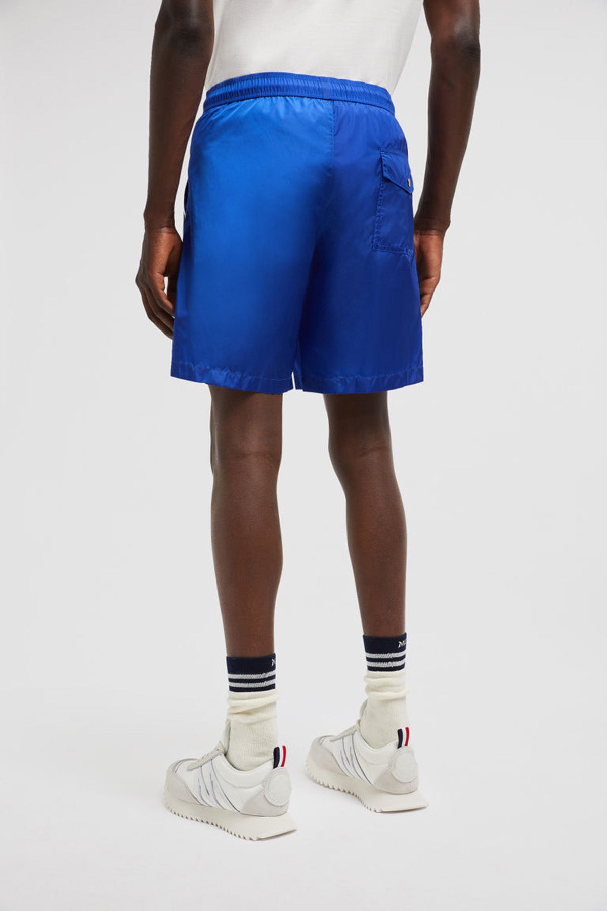 Moncler Herren Badeshorts Blau BLAU Bild 4