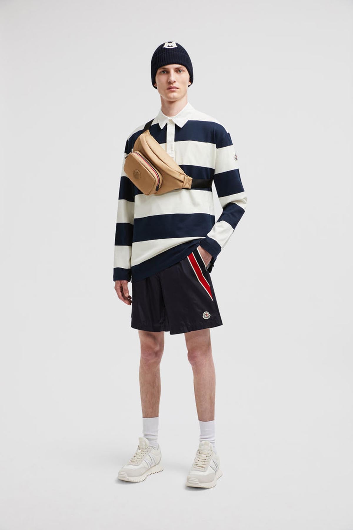 Moncler Herren Badeshorts Navy MARINE-BLAU Bild 2