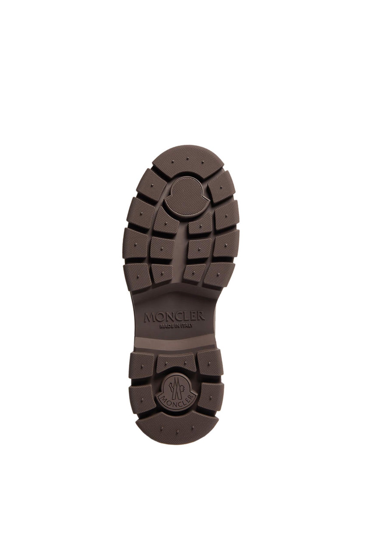 Moncler Herren Chelsea Lederstiefel Hevea Braun BRAUN Bild 5