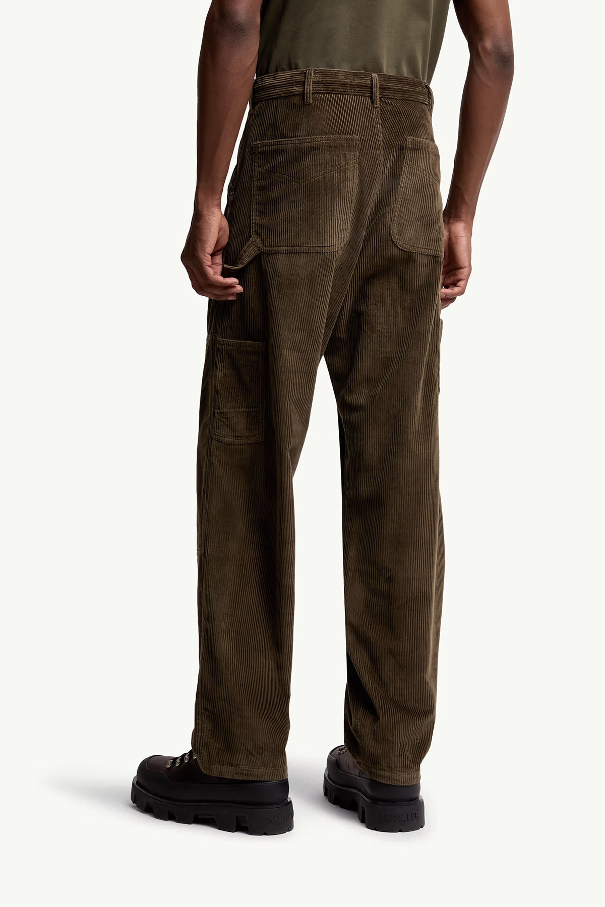Moncler Herren Cordhose Olive 273 Bild 4