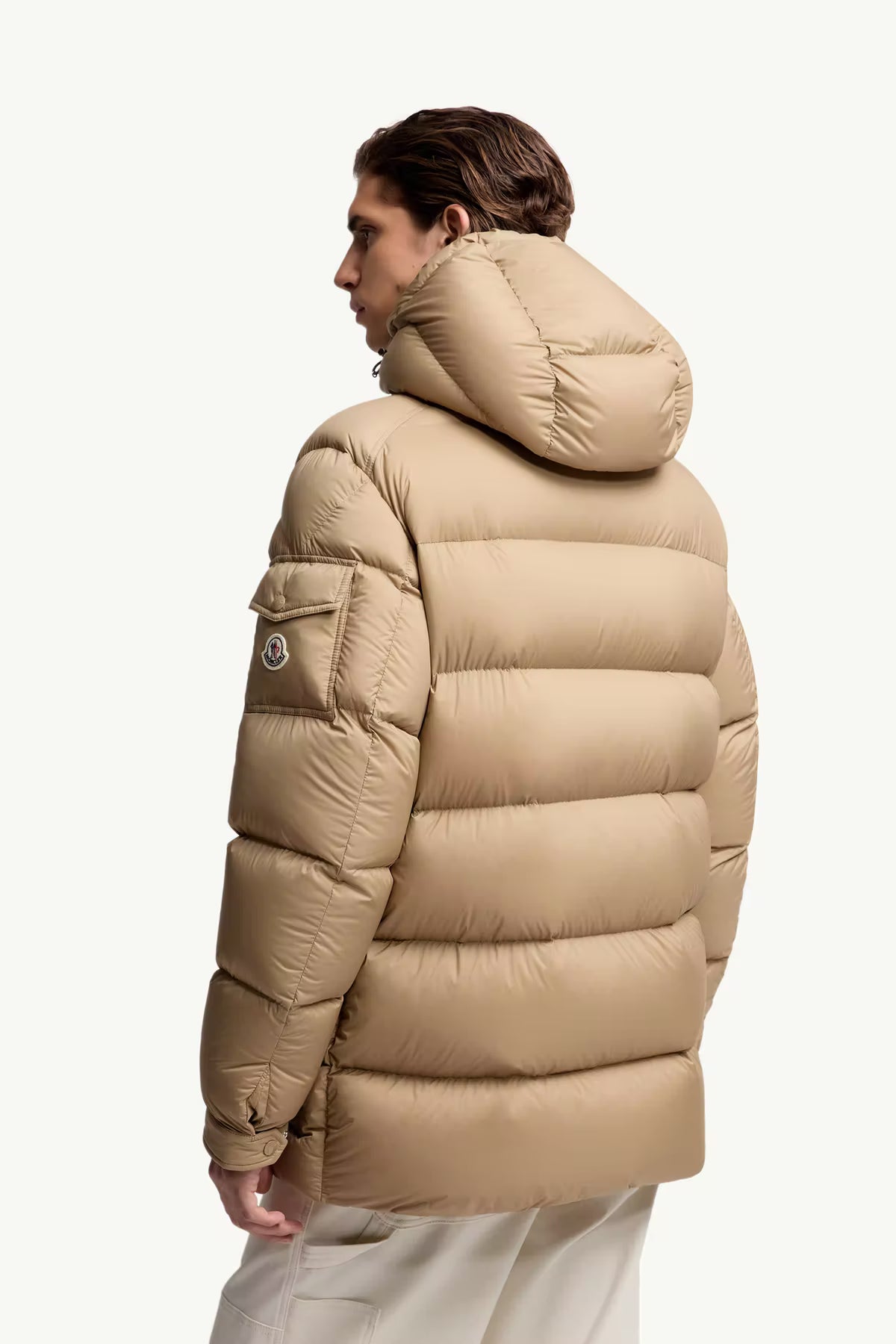 Moncler Herren Daunenjacke BRETAGNE Beige 23F Bild 4