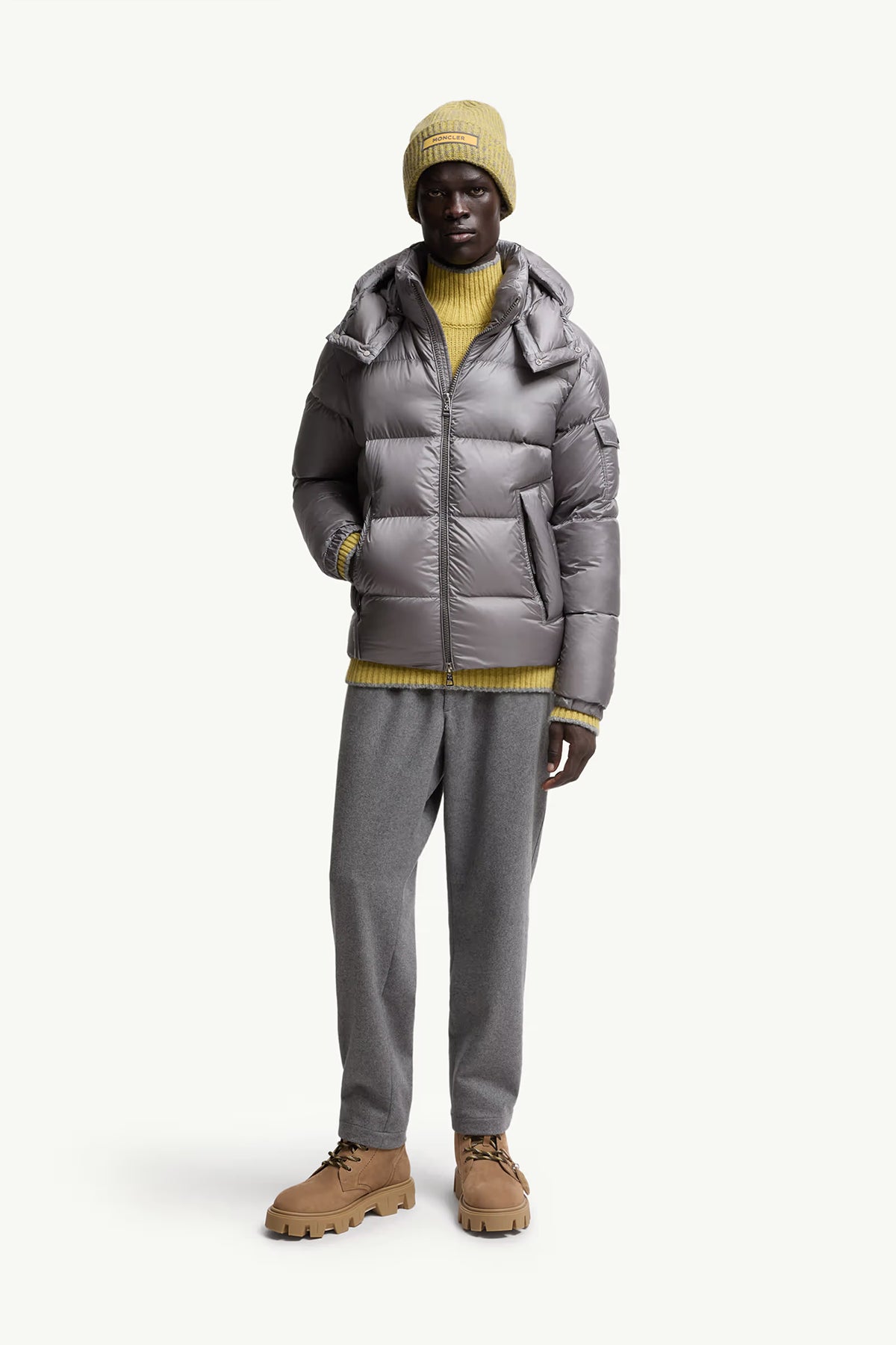 Moncler Herren Daunenjacke Couyere Grau 905 Bild 2