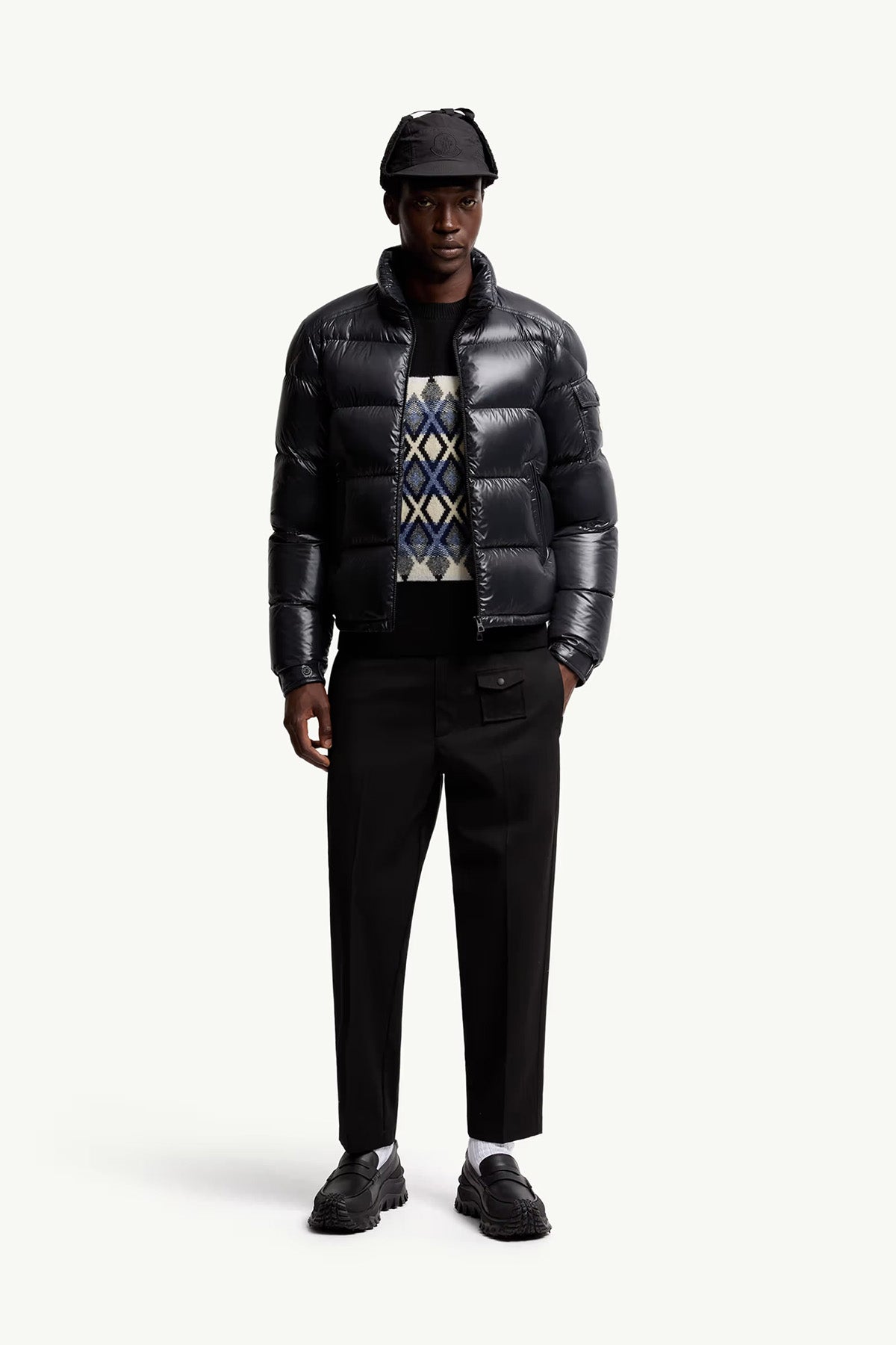 Moncler Herren Daunenjacke Levitha Schwarz 999 Bild 2