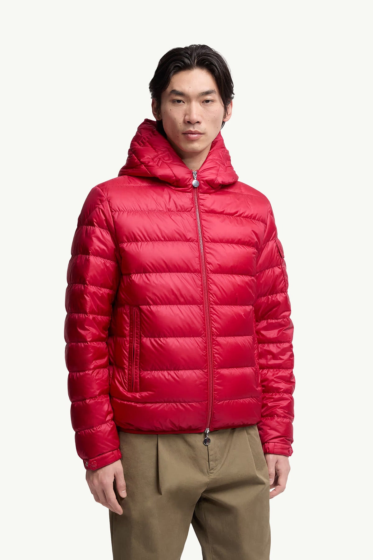 Moncler Herren Daunenjacke Najan Rot 440 Bild 3