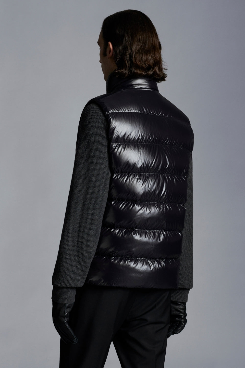 Moncler Herren Daunenweste Tibb Schwarz SCHWARZ Bild 5