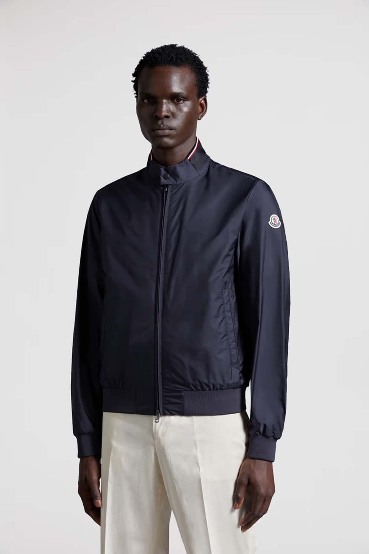 Moncler Herren Nylonjacke Reppe Marine-Blau MARINE-BLAU Bild 3