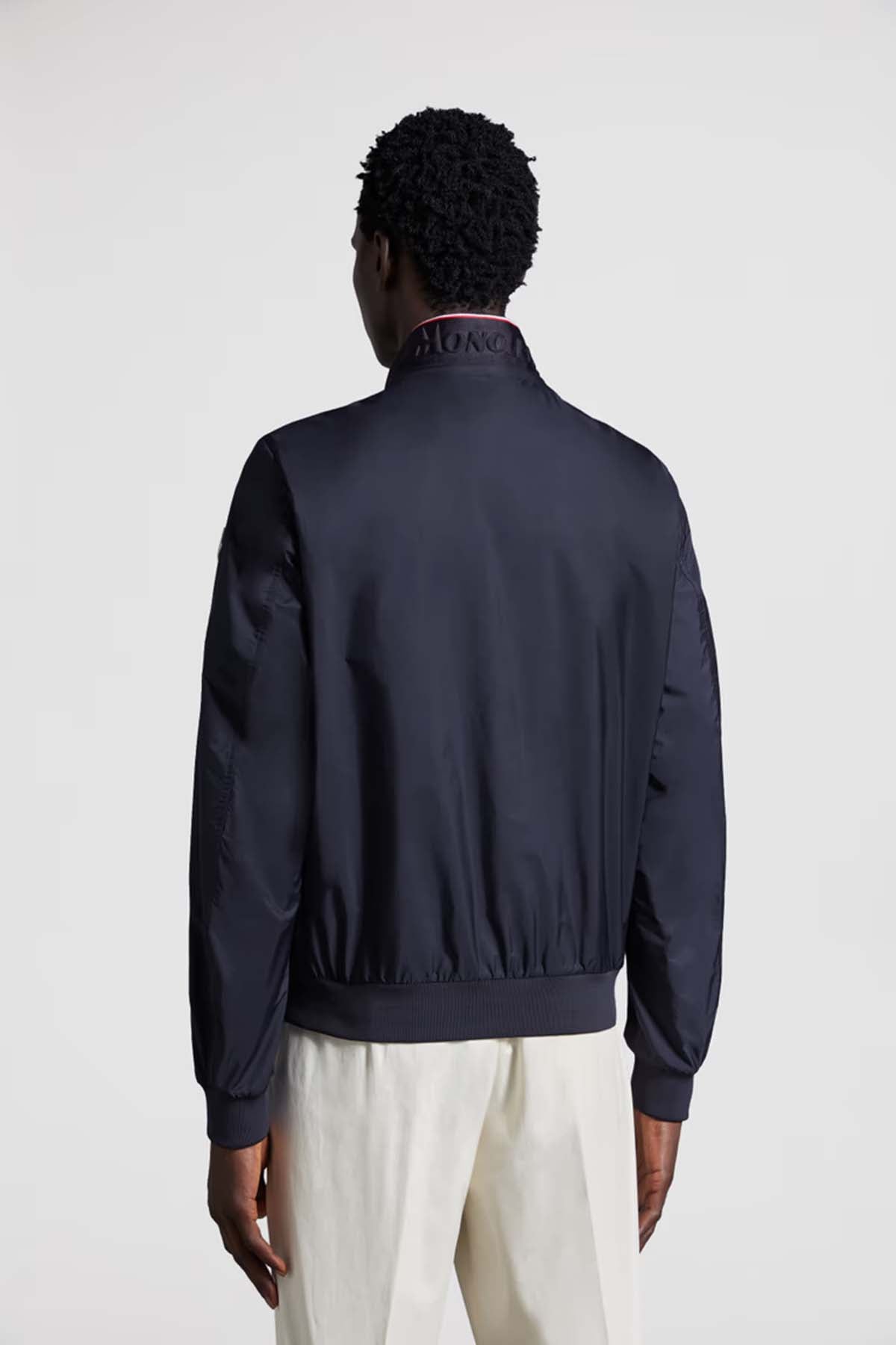 Moncler Herren Nylonjacke Reppe Marine-Blau MARINE-BLAU Bild 4