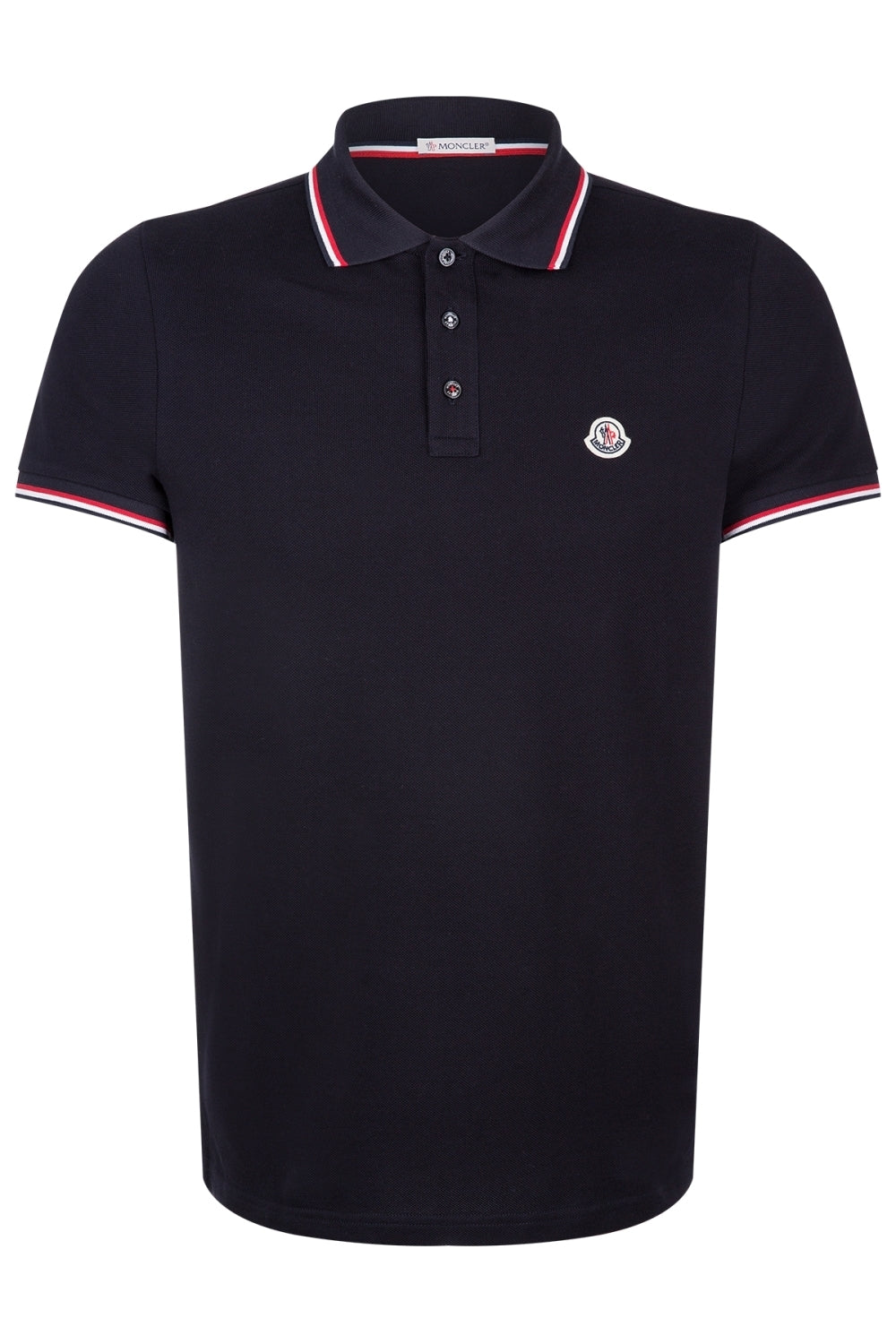 Moncler Herren Piqué Poloshirt Navy 77X Bild 1