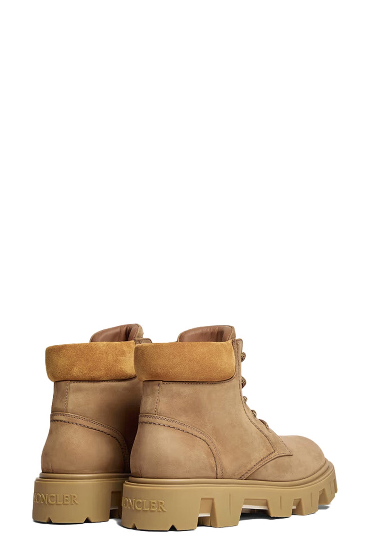 Moncler Herren Schnürstiefel Peak City Beige 235 Bild 4