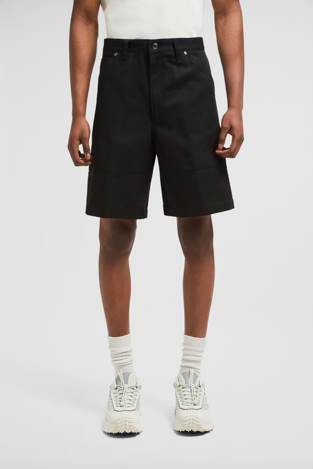 Moncler Herren Shorts Schwarz SCHWARZ Bild 3
