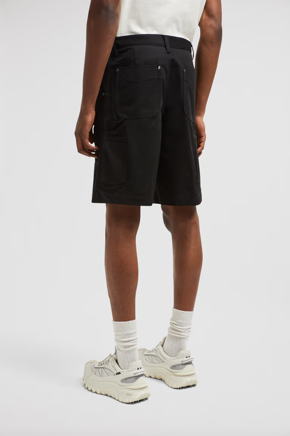 Moncler Herren Shorts Schwarz SCHWARZ Bild 4