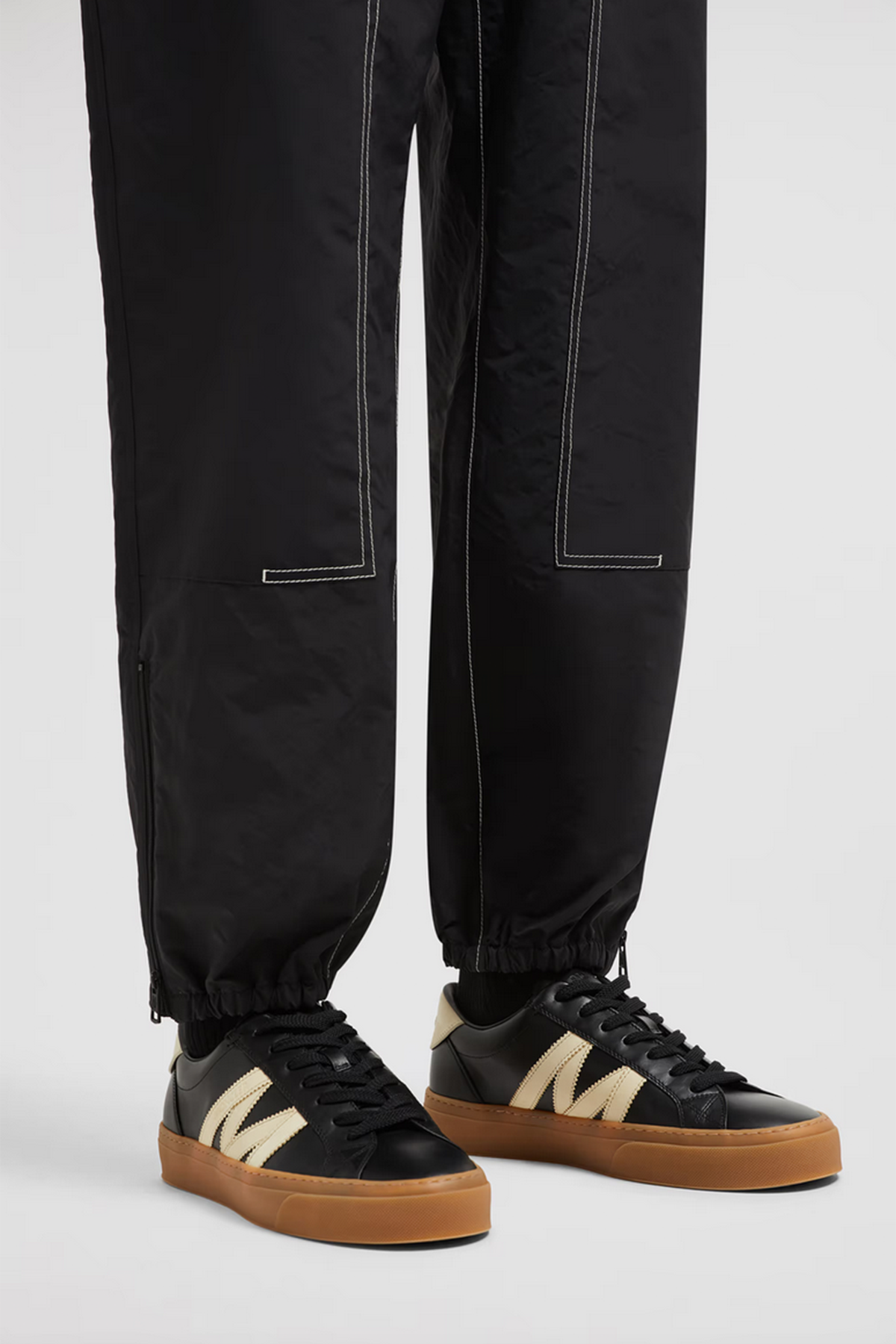 Moncler Herren Sneaker Monaco2 Schwarz/Beige SCHWARZ Bild 2