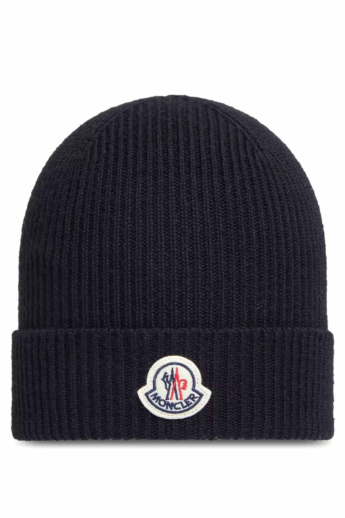 Moncler Herren Strickmütze Schwarz SCHWARZ Bild 1