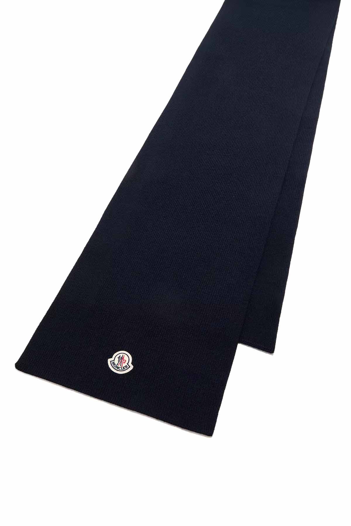 Moncler Herren Strickschal Navy MARINE-BLAU Bild 2