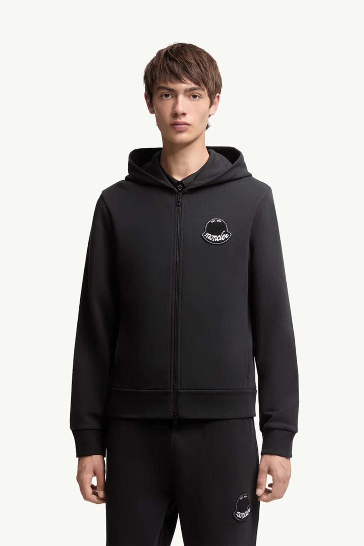 Moncler Herren Sweatjacke Schwarz 998 Bild 2