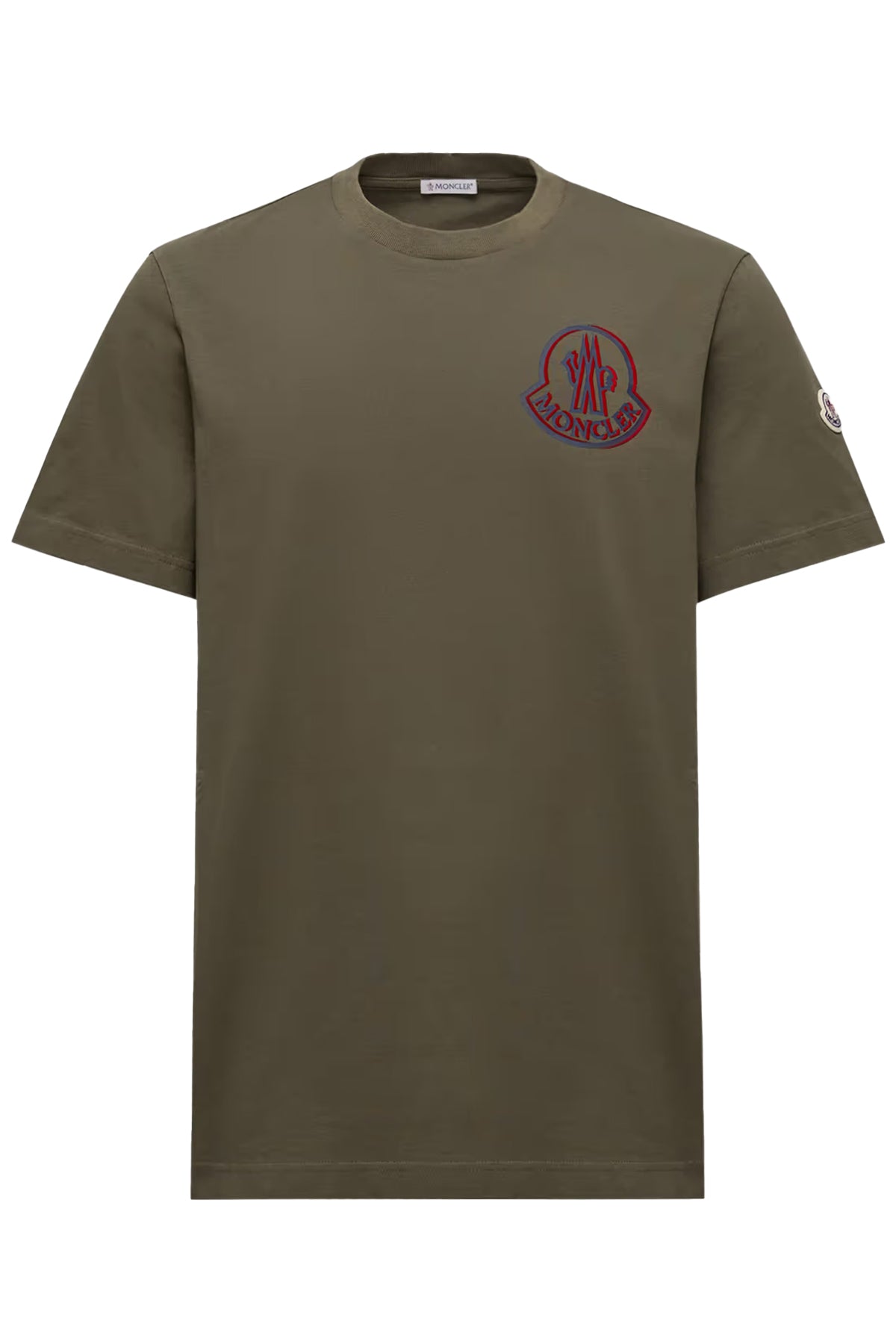 Moncler Herren T-Shirt Olive 889 Bild 1