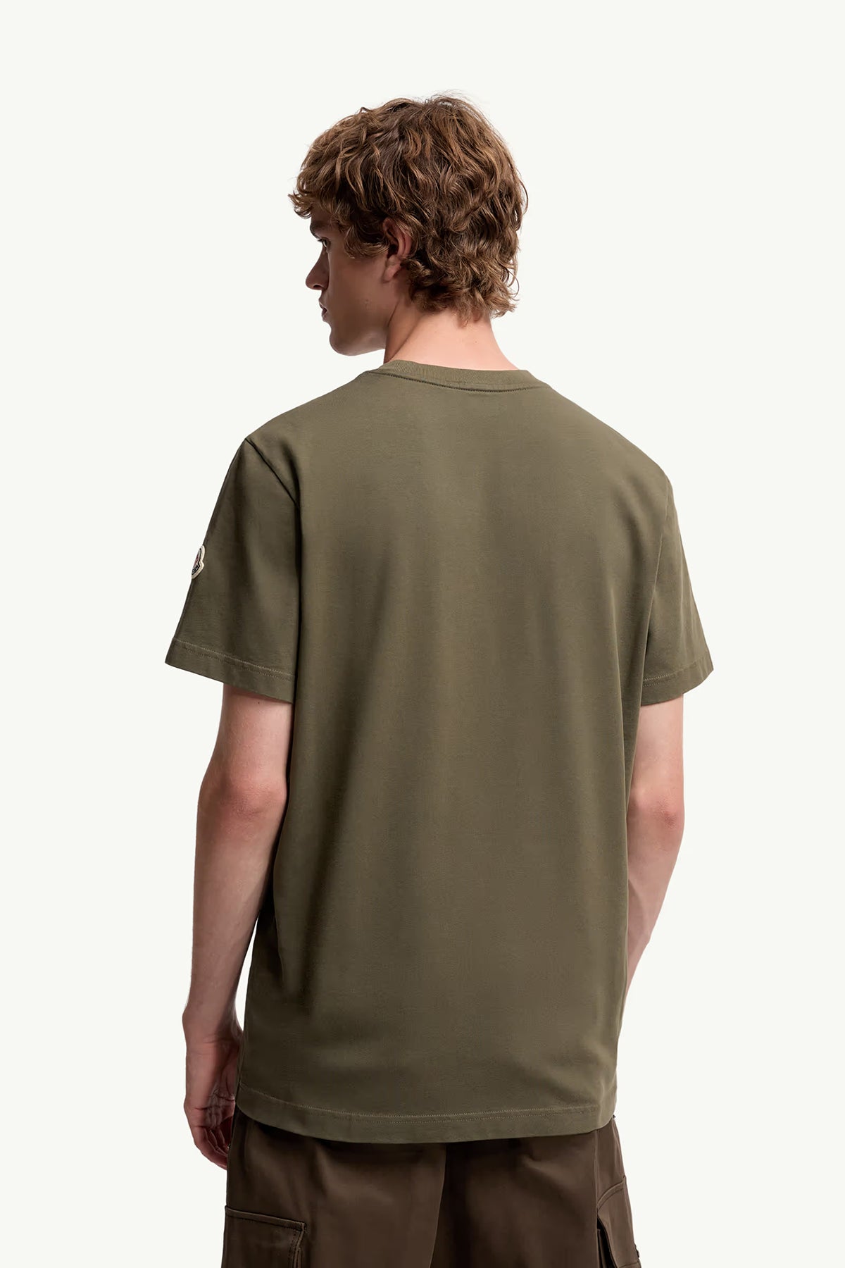Moncler Herren T-Shirt Olive 889 Bild 4