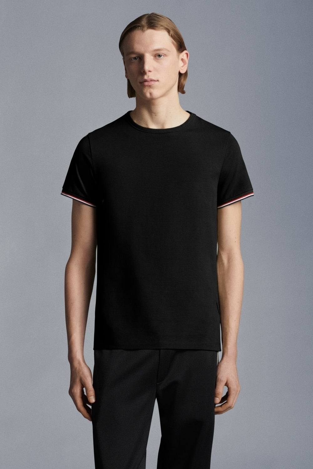 Moncler Herren T-Shirt Schwarz SCHWARZ Bild 2