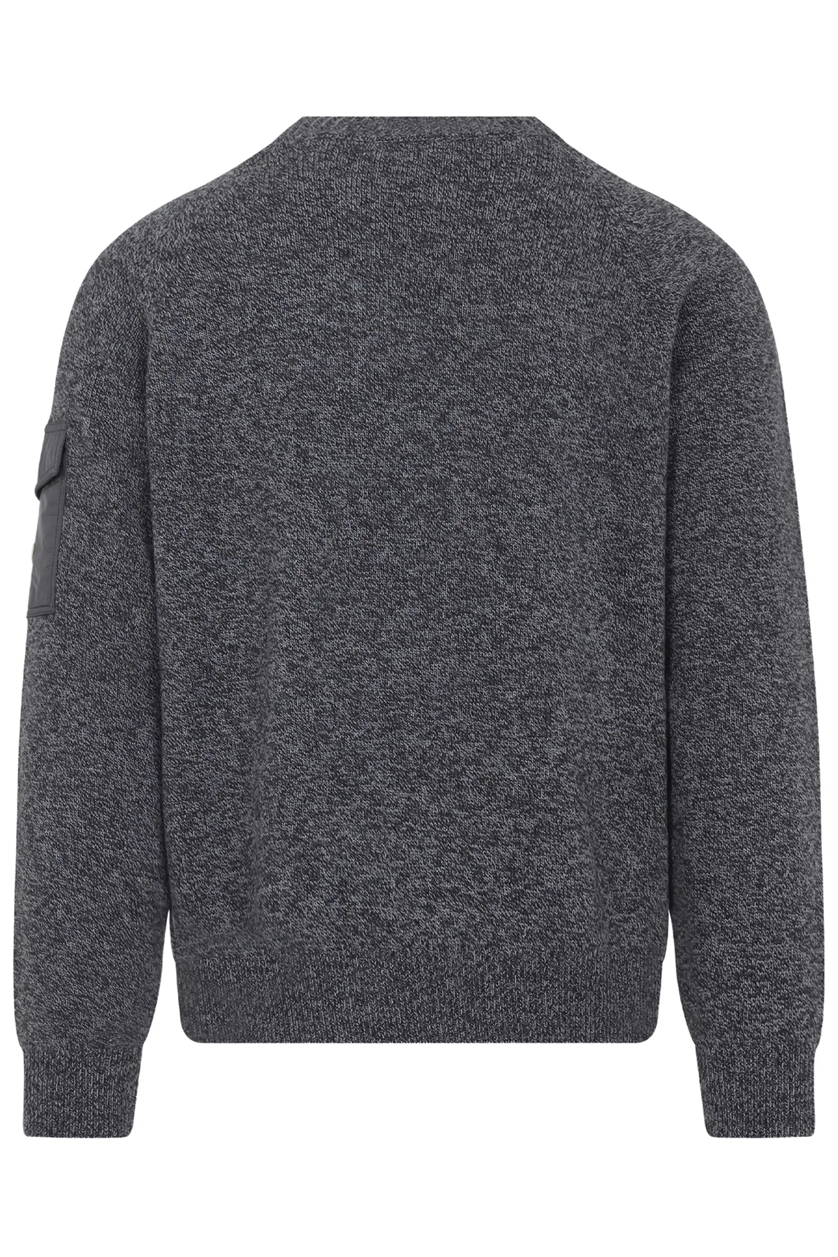 Moncler Herren Wollpullover Grau P99 Bild 4