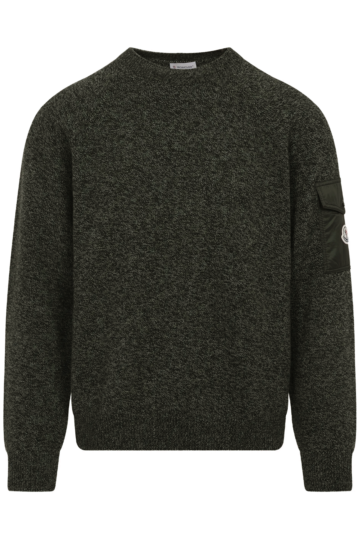 Moncler Herren Wollpullover Olive P89 Bild 1